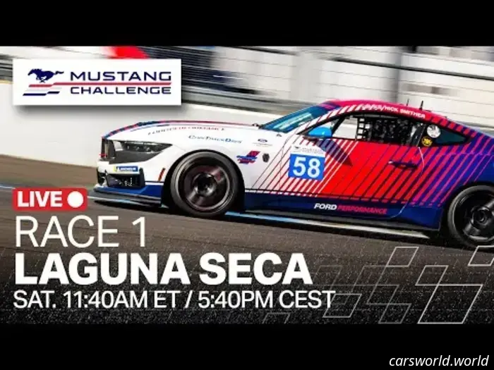 Il CEO di Ford correrà nella Mustang Challenge a Laguna Seca questo fine settimana 